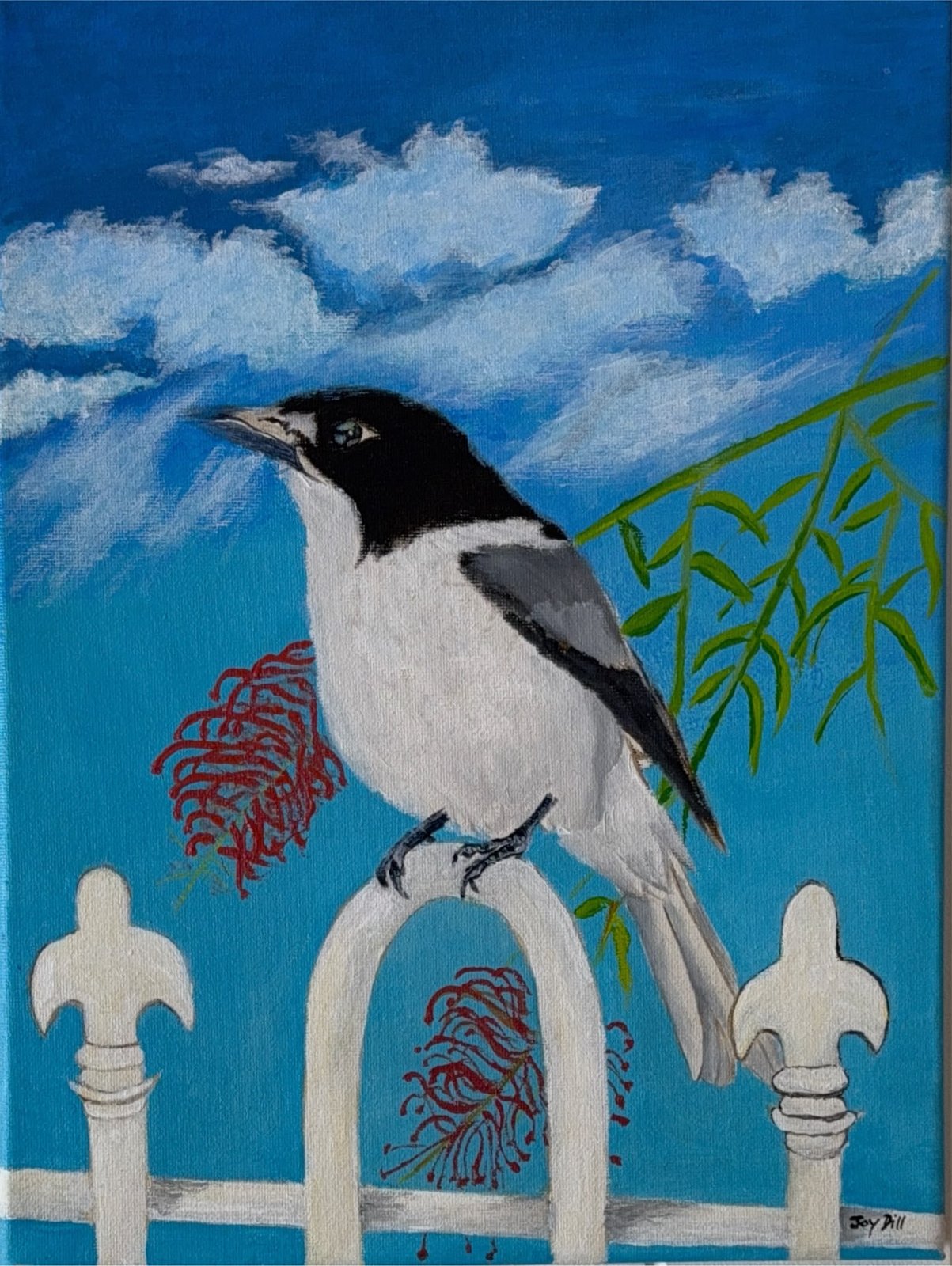 Perched Watcher by Joy Dill