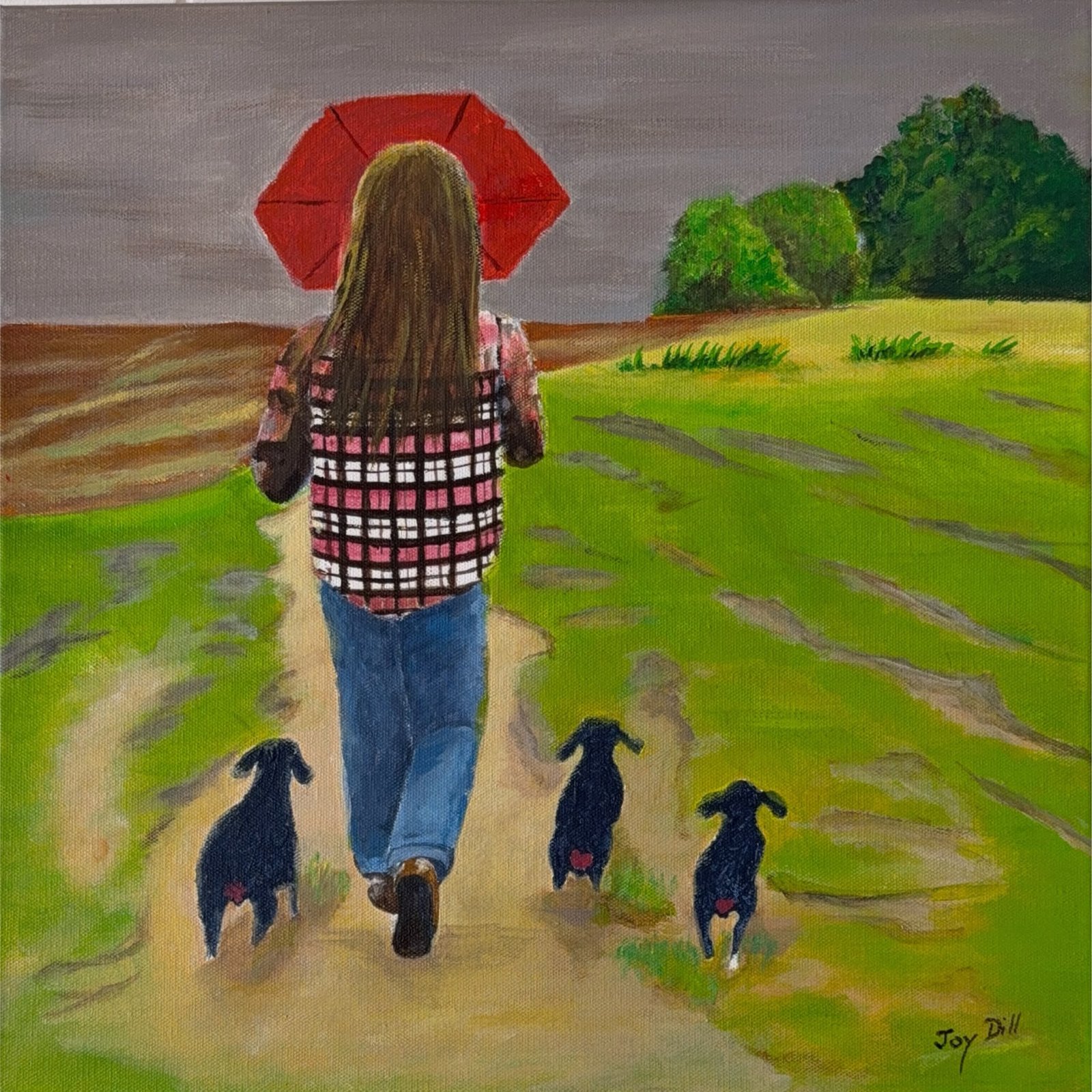 Rainy Day Parade by Joy Dill