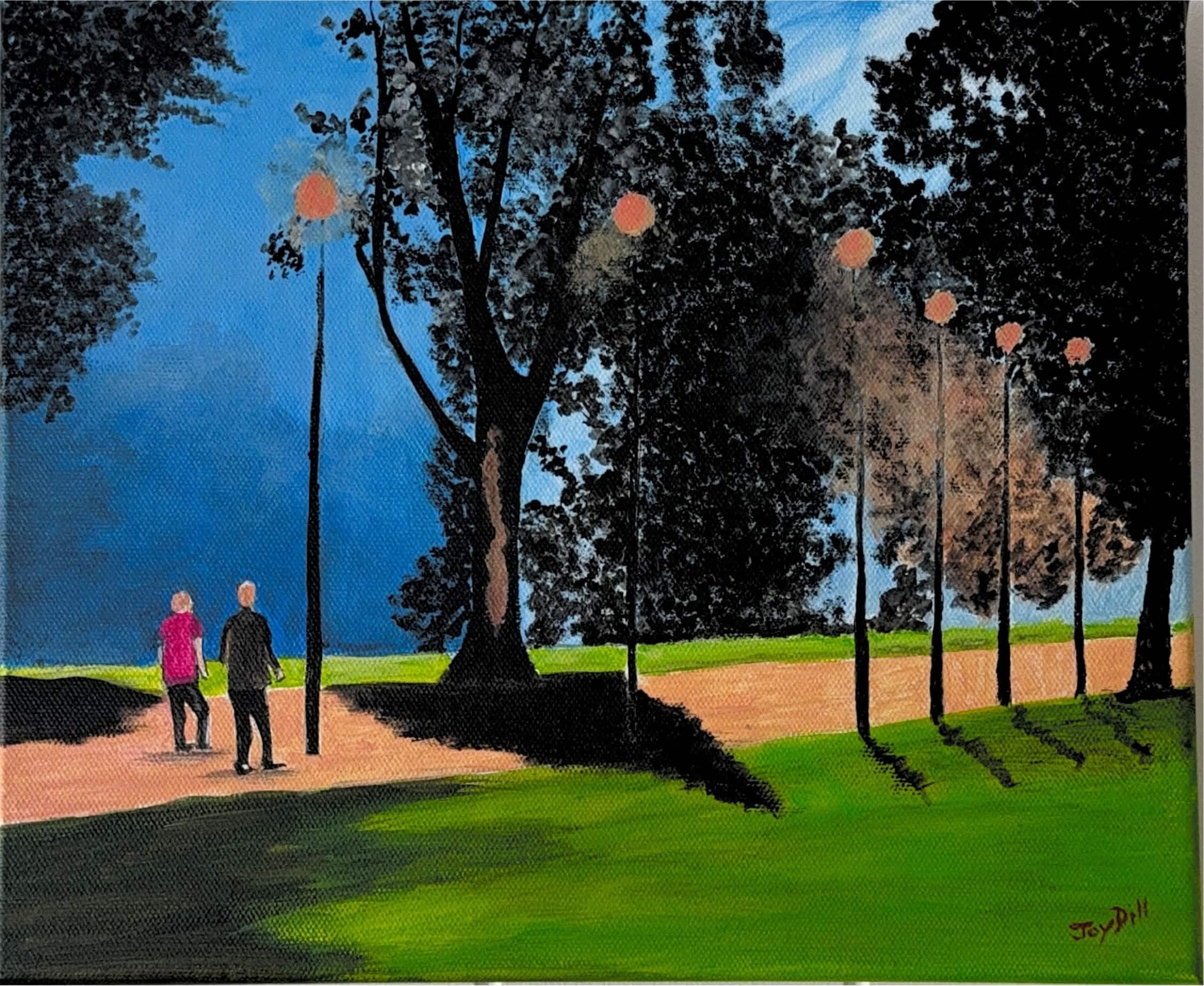 An Evening Stroll by Joy Dill